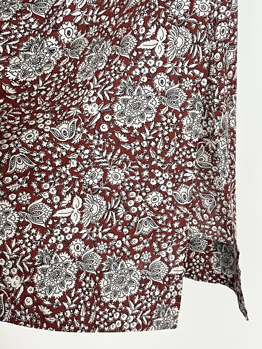 Apiece Apart Bali Tank Dress Clay Floral Organic Cotton Midi Dress S - Picture 6 of 11